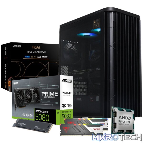 PCBuilder Ryzen 9 9950X REMBRANDT Windows 11 Creator PC - Image 2