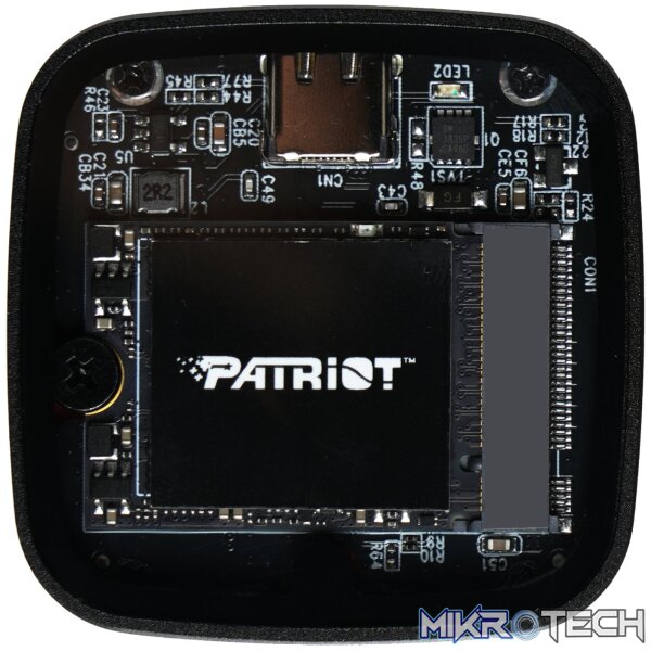 Patriot PDP31 500GB Type-C Portable SSD - Red / Black - Image 3