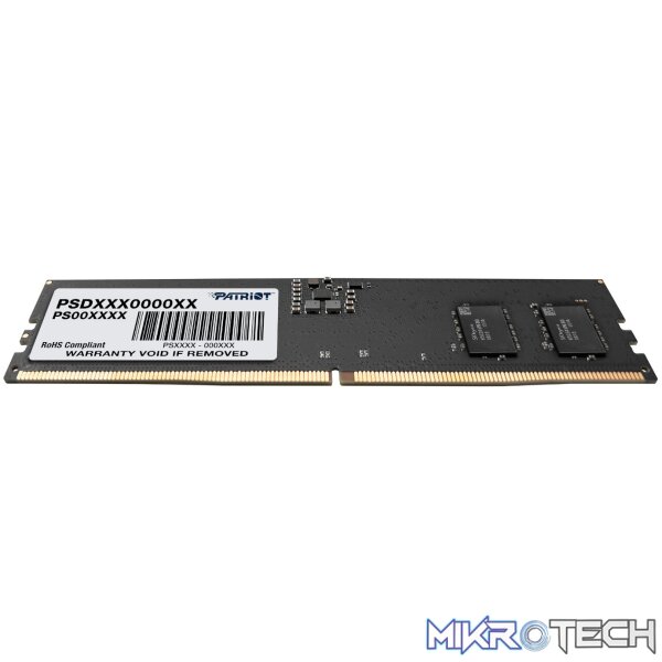Patriot Signature Line 16GB 4800MHz DDR5 UDIMM Desktop Memory - Image 2