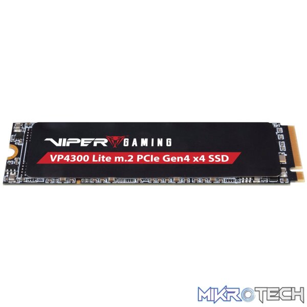 Patriot Viper VP4300 Lite 1TB Gen 4 M.2 PCIe NVMe SSD - Image 3