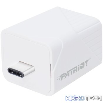 Patriot iLuxe Cube 512GB Type-C Smart Backup Solution - White