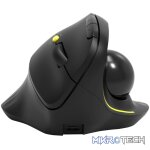 Port Connect Bluetooth + Wireless Rechargeable Ergonomic Trackball Mouse - Image 3