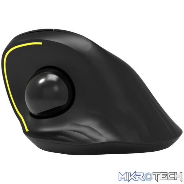 Port Connect Bluetooth + Wireless Rechargeable Ergonomic Trackball Mouse - Image 4