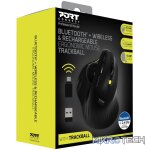 Port Connect Bluetooth + Wireless Rechargeable Ergonomic Trackball Mouse - Image 6