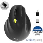 Port Connect Ergo Shape Rechargeable Wireless Mouse - Image 2