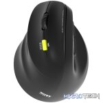 Port Connect Ergo Shape Rechargeable Wireless Mouse