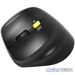 Port Connect Ergo Shape Rechargeable Wireless Mouse - Image 3