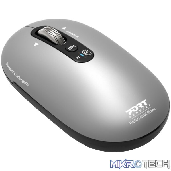 Port Connect PURE Bluetooth Rechargeable Mouse - Image 2