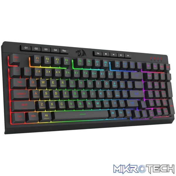 Redragon 4-in-1 Keyboard | Mouse | Mousepad | RGB Headset Gaming Combo - Image 4