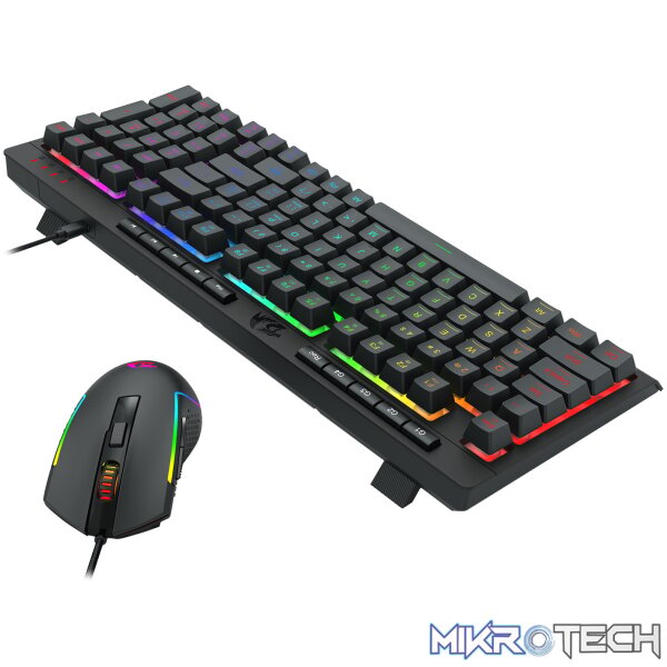 Redragon 4-in-1 Keyboard | Mouse | Mousepad | RGB Headset Gaming Combo - Image 5