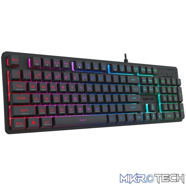 Redragon S107 RGB Gaming Essentials Wired Gaming Keyboard and Mouse Bundle - Image 5