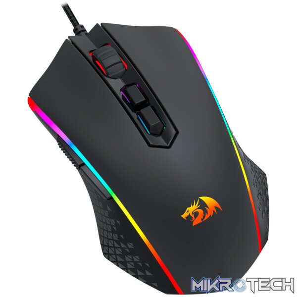 Redragon S107 RGB Gaming Essentials Wired Gaming Keyboard and Mouse Bundle - Image 8