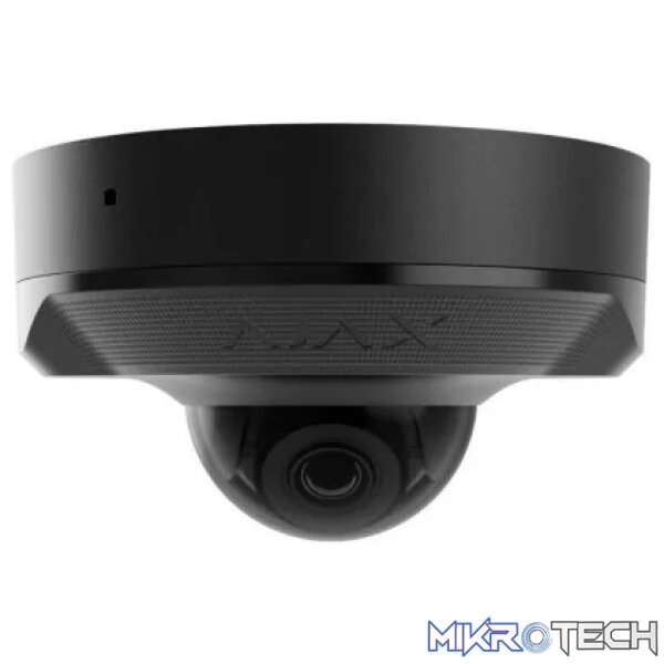 AJAX Security - 5MP IP Black Mini Dome Camera with a 2.8 mm Wide-view Lens | AJAX-DOME-5MP-28-B - Image 2