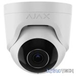 AJAX Security - 5MP IP White Turret Camera with a 2.8 mm Wide-view Lens | AJAX-TURRET-5MP-28-W