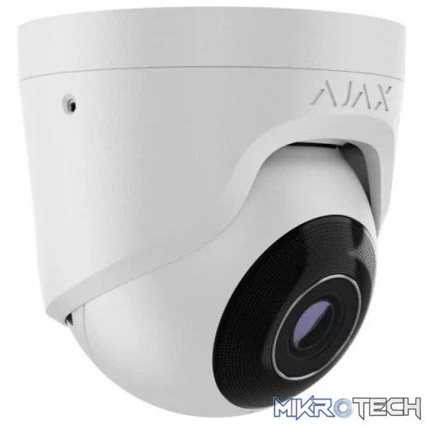 AJAX Security - 5MP IP White Turret Camera with a 2.8 mm Wide-view Lens | AJAX-TURRET-5MP-28-W - Image 3