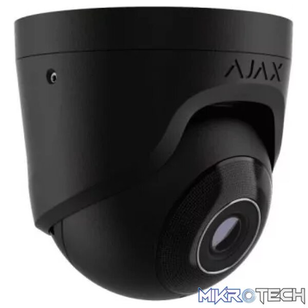 AJAX Security - 8MP IP Black Turret Camera with a 4.00 mm focused Lens | AJAX-TURRET-8MP-4-B - Image 2
