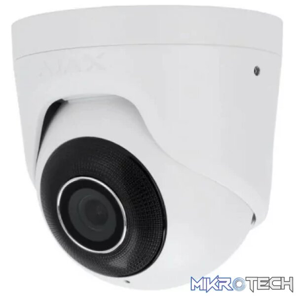 AJAX Security - 8MP IP White Turret Camera with a 2.8 mm Wide-view Lens | AJAX-TURRET-8MP-28-W - Image 3