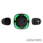 AJAX Security - Automation - Black Wireless Smart Plug with Energy Consumption Monitoring | AJAX-AD-SP-B