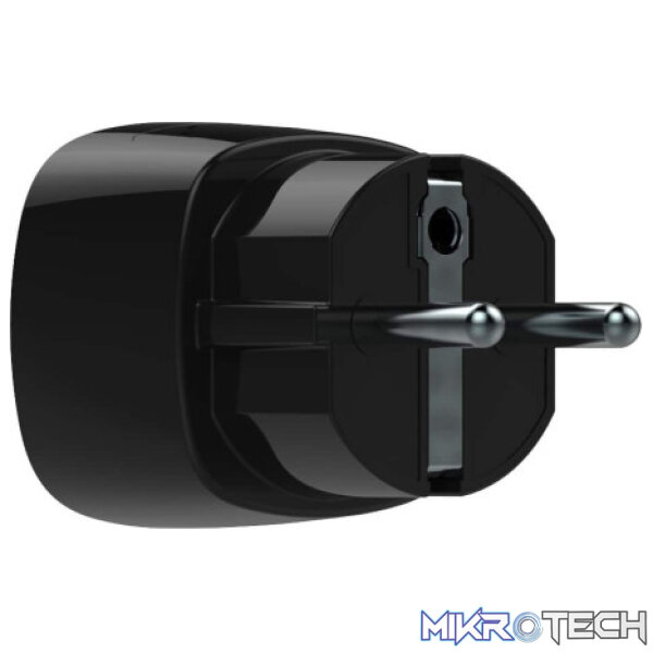 AJAX Security - Automation - Black Wireless Smart Plug with Energy Consumption Monitoring | AJAX-AD-SP-B - Image 3