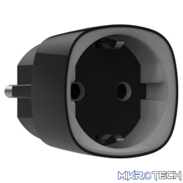 AJAX Security - Automation - Black Wireless Smart Plug with Energy Consumption Monitoring | AJAX-AD-SP-B - Image 4