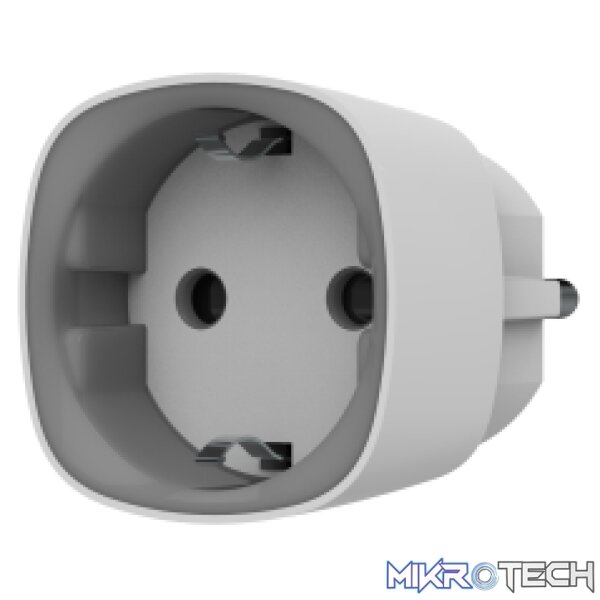 AJAX Security - Automation - White Wireless Smart Plug with Energy Consumption Monitoring | AJAX-AD-SP-W - Image 4