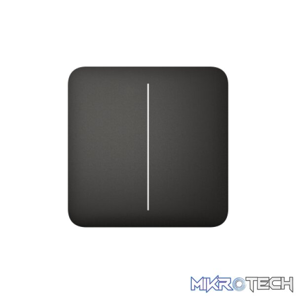 AJAX Security - Black SoloButton 2-GANG | AJAX-SB-2-GANG-B - Image 2