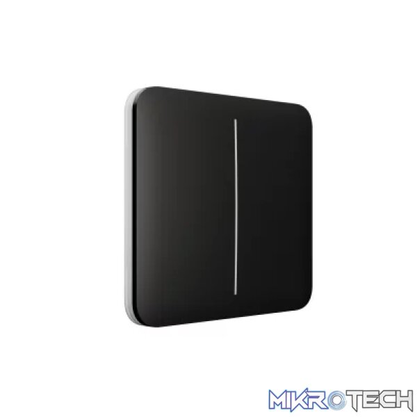 AJAX Security - Black SoloButton 2-GANG | AJAX-SB-2-GANG-B AJAX Security - Black SoloButton 2-GANG | AJAX-SB-2-GANG-B