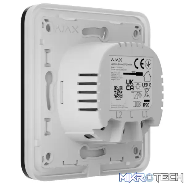 AJAX Security - Black SoloButton (Dimmer) | AJAX-SB-DIM-B - Image 5