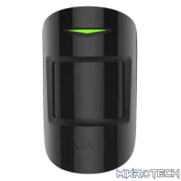 AJAX Security - CombiProtect - Black Wireless Combined Motion & Glass Break Detector | AJAX-CP-INDR-B AJAX Security - CombiProtect - Black Wireless Combined Motion & Glass Break Detector | AJAX-CP-INDR-B