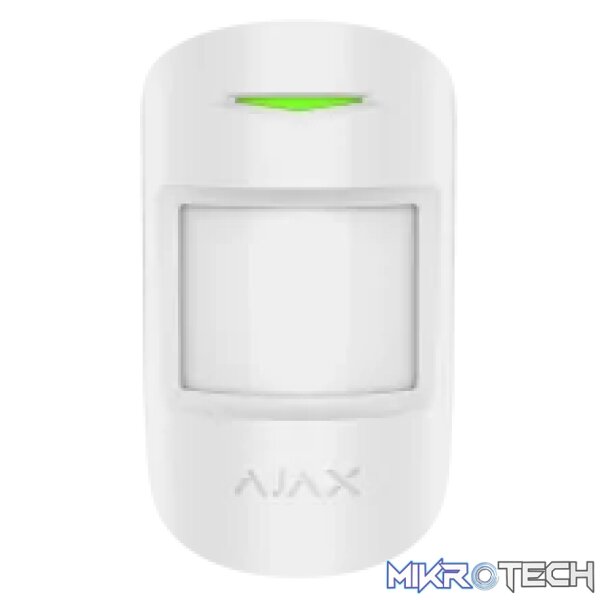 AJAX Security - CombiProtect - White Wireless Combined Motion & Glass Break Detector | AJAX-CP-INDR-W AJAX Security - CombiProtect - White Wireless Combined Motion & Glass Break Detector | AJAX-CP-INDR-W