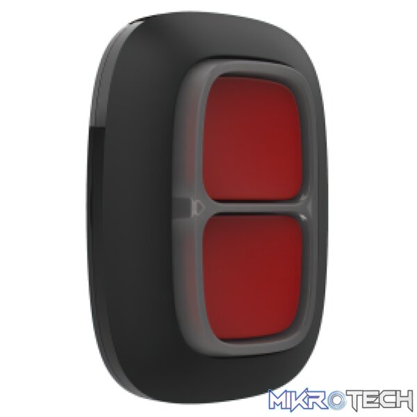 AJAX Security - DoubleButton Jeweller - Double Black Wireless Smart Button for Panic and Control Modes | AJAX-PB-DOUBLE-B - Image 2