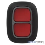 AJAX Security - DoubleButton Jeweller - Double Black Wireless Smart Button for Panic and Control Modes | AJAX-PB-DOUBLE-B