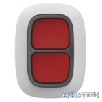 AJAX Security - DoubleButton Jeweller - Double White Wireless Smart Button for Panic and Control Modes | AJAX-PB-DOUBLE-W