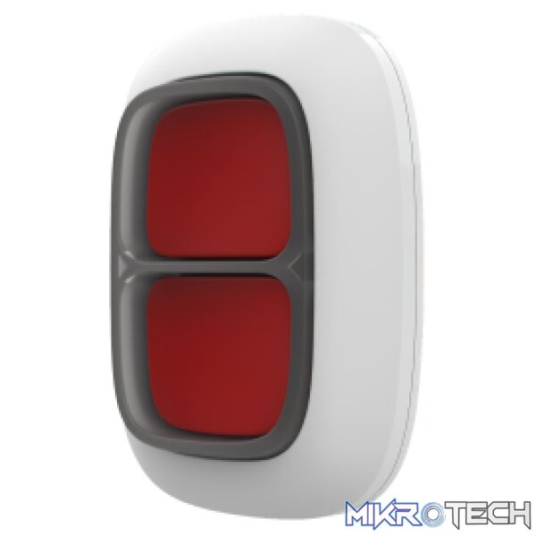 AJAX Security - DoubleButton Jeweller - Double White Wireless Smart Button for Panic and Control Modes | AJAX-PB-DOUBLE-W - Image 3