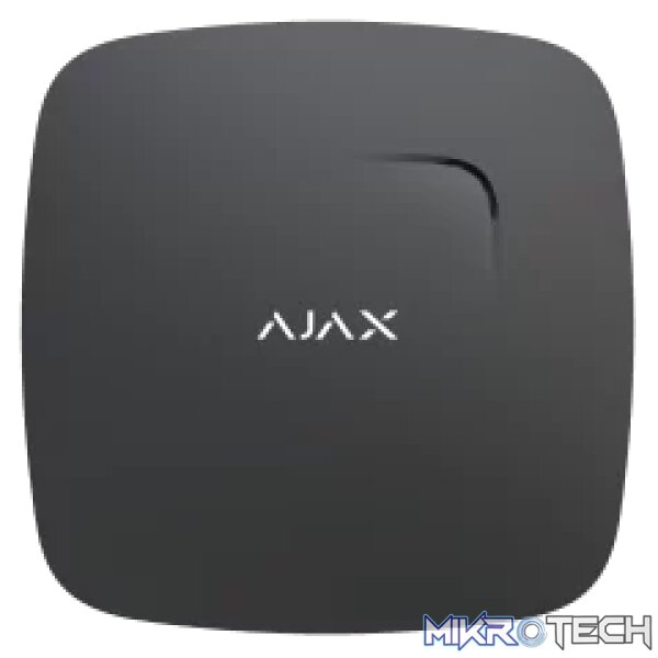 AJAX Security - FireProtect - Black Wireless Fire Detector with Temperature Sensors | AJAX-FP-INDR-B AJAX Security - FireProtect - Black Wireless Fire Detector with Temperature Sensors | AJAX-FP-INDR-B