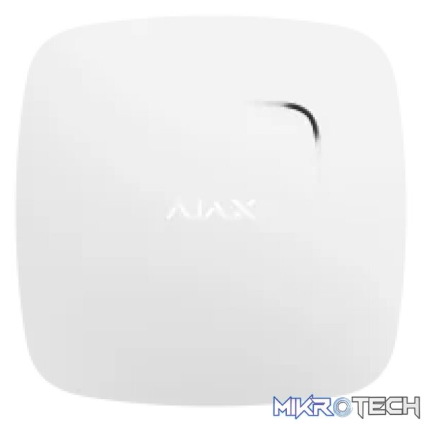 AJAX Security - FireProtect - White Wireless Fire Detector with Temperature Sensors | AJAX-FP-INDR-W AJAX Security - FireProtect - White Wireless Fire Detector with Temperature Sensors | AJAX-FP-INDR-W