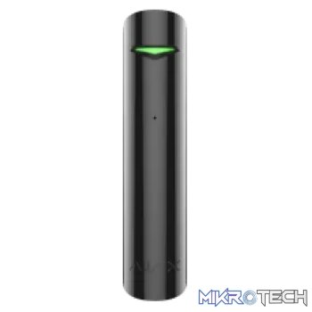 AJAX Security - GlassProtect Jeweller - Black Wireless Indoor Glass Break Detector | AJAX-GP-INDR-B