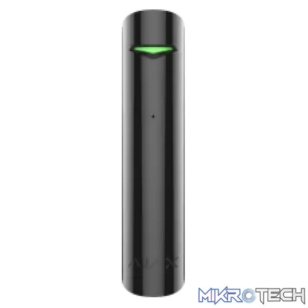 AJAX Security - GlassProtect Jeweller - Black Wireless Indoor Glass Break Detector | AJAX-GP-INDR-B AJAX Security - GlassProtect Jeweller - Black Wireless Indoor Glass Break Detector | AJAX-GP-INDR-B