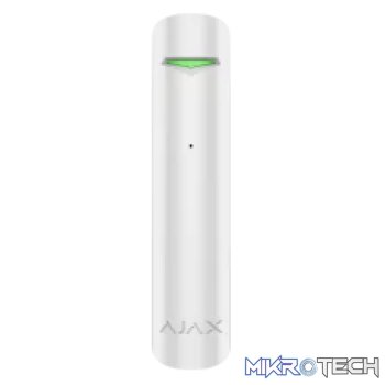 AJAX Security - GlassProtect Jeweller - White Wireless Indoor Glass Break Detector | AJAX-GP-INDR-W
