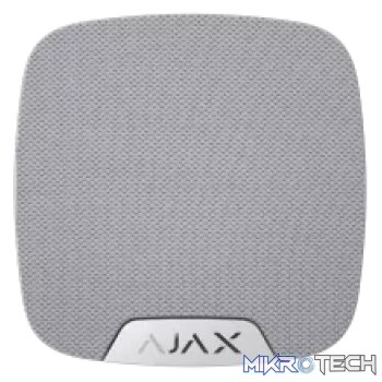 AJAX Security - HomeSiren Jeweller - White Indoor Compact Wireless Siren | AJAX-HS-INDR-W