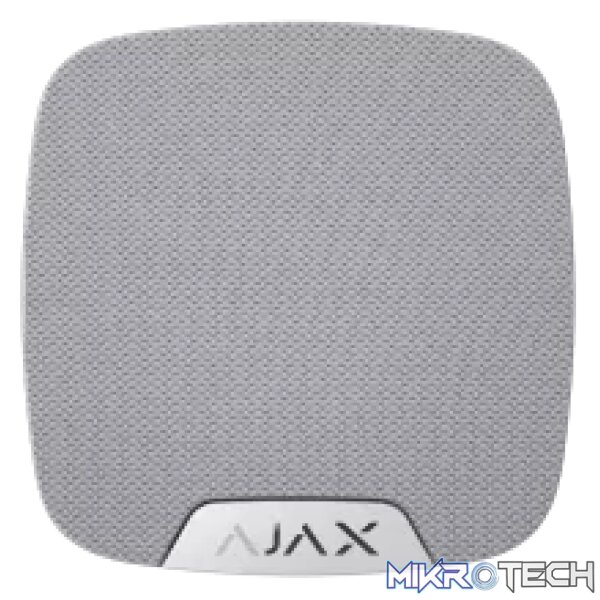 AJAX Security - HomeSiren Jeweller - White Indoor Compact Wireless Siren | AJAX-HS-INDR-W AJAX Security - HomeSiren Jeweller - White Indoor Compact Wireless Siren | AJAX-HS-INDR-W