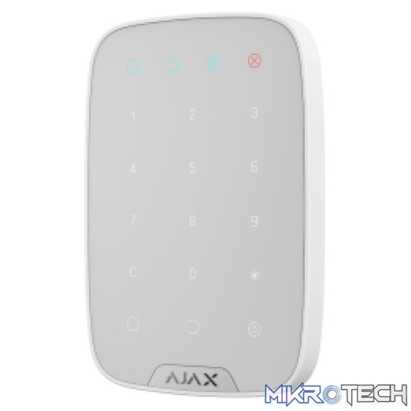AJAX Security - Keypad Jeweller - Wireless White Indoor Keypad | AJAX-KP-W - Image 3