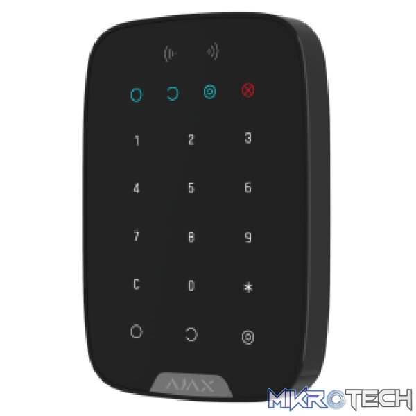AJAX Security - Keypad Plus Jeweller, Wireless Black Indoor Keypad | AJAX-KP-PLUS-B - Image 4