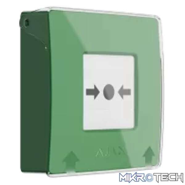 AJAX Security - Manual Call Point - Green | AJAX-CP-G AJAX Security - Manual Call Point - Green | AJAX-CP-G