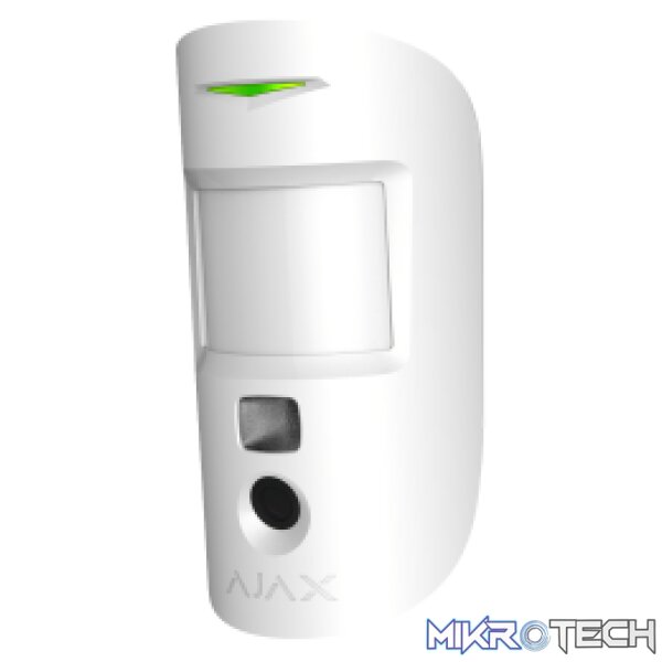 AJAX Security - MotionCam Jeweller - White Wireless Indoor Motion Detector with Photo Camera | AJAX-MC-INDR-W - Image 3