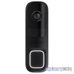 AJAX Security Outdoor Black 4MP WiFi Video Doorbell with PIR & AI | AJAX-DB-B
