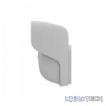 AJAX Security Outdoor Curtain Motion Sensor White with PIR & Microwave | AJAX-MP-CRT-OUT-W - Image 2