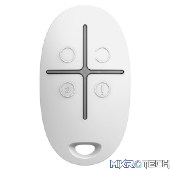 AJAX Security - SpaceControl Wireless Fob Remote White | AJAX-SC-FOB-W - Image 2