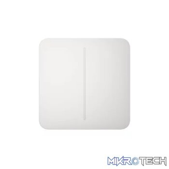 AJAX Security - White SoloButton 2-GANG | AJAX-SB-2-GANG-W