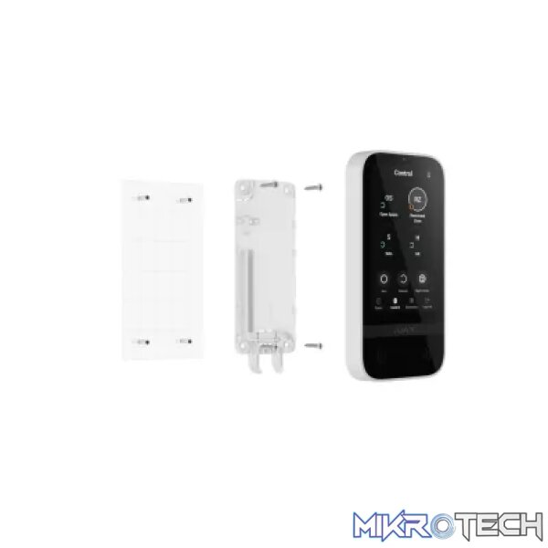 AJAX Security - White Wireless Keypad Touch Screen | AJAX-KP-TS-W AJAX Security - White Wireless Keypad Touch Screen | AJAX-KP-TS-W